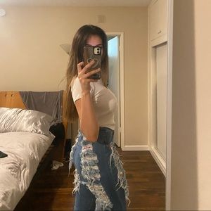 Fashion Nova skinny Jeans (medium blue wash)